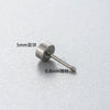 Wholesale Stainless Steel Geometric Ear Nails Screw Rod With Ball Round Pie Ear Plug Spiral Ear Needle Accessories