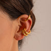 Wholesale Stainless Steel Geometric Earrings Electroplated For Women