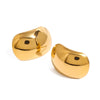 Wholesale Stainless Steel Geometric Earrings For Women With Electroplating