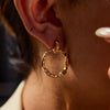 Wholesale Stainless Steel Geometric Earrings With Electroplating For Women Light Luxury And Niche Design