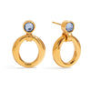 Wholesale Stainless Steel Geometric Earrings With Electroplating For Women