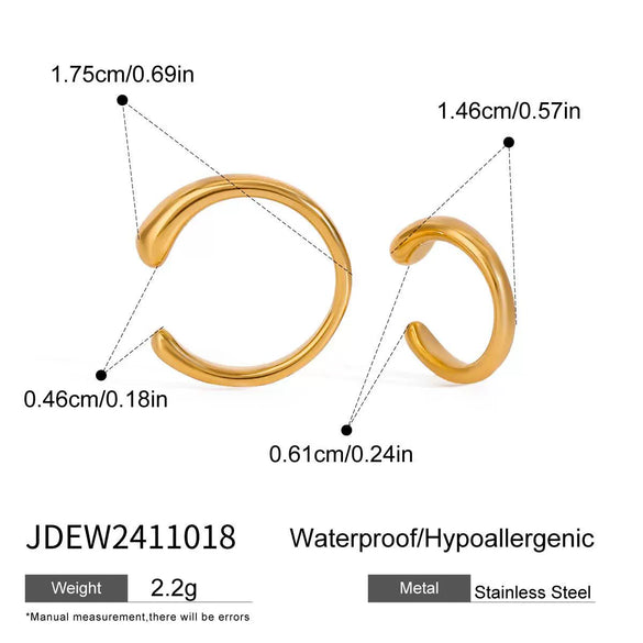 Wholesale Stainless Steel Geometric Earrings With Zircon Electroplated For Women Light Luxury High End Non Fading