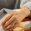 Wholesale Stainless Steel Geometric Electroplated Bracelet For Women