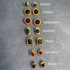Wholesale Stainless Steel Geometric Electroplated Earrings For Women