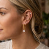 Wholesale Stainless Steel Geometric Electroplated Earrings For Women