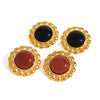 Wholesale Stainless Steel Geometric Electroplated Earrings For Women
