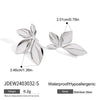 Wholesale Stainless Steel Geometric Electroplated Minimalist Earrings For Women