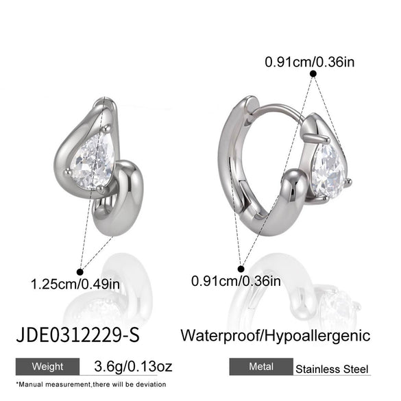 Wholesale Stainless Steel Geometric Electroplated Nonpierced Ear Cuffs For Women