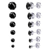 Wholesale Stainless Steel Geometric Electroplated Women's Earrings