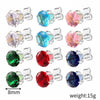 Wholesale Stainless Steel Geometric Electroplated Women's Earrings