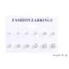 Wholesale Stainless Steel Geometric Electroplated Women's Earrings
