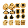 Wholesale Stainless Steel Geometric Exaggerated Earrings For Women With Electroplating