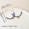 Wholesale Stainless Steel Geometric Fashion Handmade Electroplating Women's Earrings