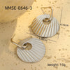 Wholesale Stainless Steel Geometric Fashion Light Luxury Electroplated Women's Earrings