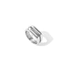 Wholesale Stainless Steel Geometric Fashion Ring Unisex With Electroplating