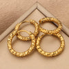 Wholesale Stainless Steel Geometric Fish Pattern Handmade Ladies Earrings With 18K Electroplating For Diy Jewelry Supplies