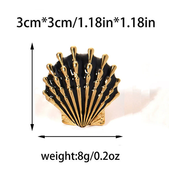 Wholesale Stainless Steel Geometric Flower Ring With Electroplating