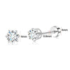 Wholesale Stainless Steel Geometric Heartshaped Electroplated Zircon Unisex Earrings