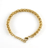 Wholesale Stainless Steel Geometric Hip Hop Distressed Punk Street Bracelet With Electroplating