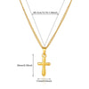 Wholesale Stainless Steel Geometric Hiphop Style Electroplated Tarot Relief Threedimensional Clavicle Chain