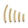 Wholesale Stainless Steel Geometric Hollow Tube Elbow Long Bracelet Jewelry Accessories Electroplated Handmade
