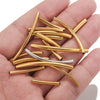 Wholesale Stainless Steel Geometric Hollow Tube Elbow Long Bracelet Jewelry Accessories Electroplated Handmade