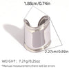 Wholesale Stainless Steel Geometric Line Jewelry Sets With Pvd Furnace Vacuum Real Gold Plating For Unisex
