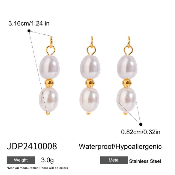 Wholesale Stainless Steel Geometric Loose Necklace For Women With Electroplating Design