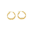 Wholesale Stainless Steel Geometric Love Star Hollow Hoop Earrings For Women With Electroplating Treatment