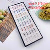 Wholesale Stainless Steel Geometric Ltype Nose Ring Set With Diamonds Puncture Jewelry Unisex