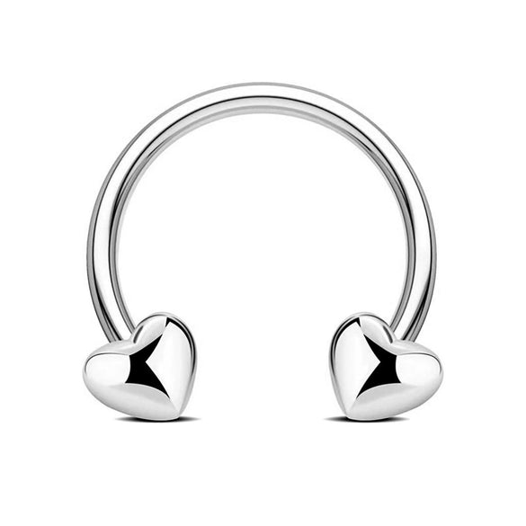 Wholesale Stainless Steel Geometric Minimalist Electroplated Cring Puncture Nasal Ring And Ear Bone Nail