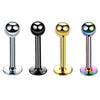 Wholesale Stainless Steel Geometric Nose Ring And Eyebrow Nail Piercing Jewelry Set Electroplated Unisex