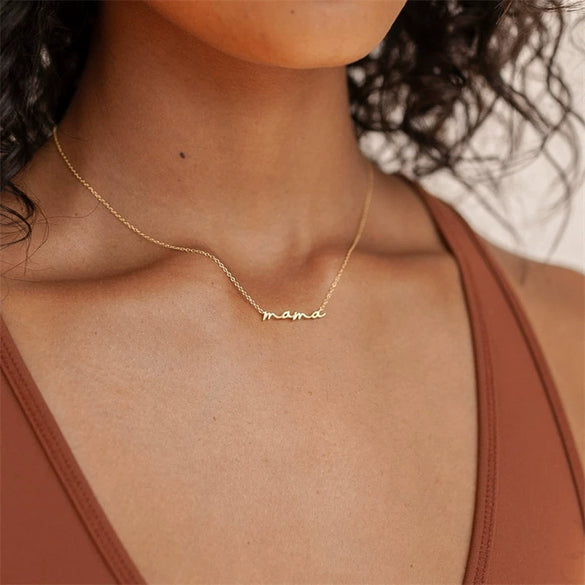 Wholesale Stainless Steel Geometric Ochain Necklace With Mixed Gem Inlay Pendant And Electroplating Treatment