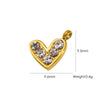 Wholesale Stainless Steel Geometric Oildrip Diamondstudded Natural Stone Pendant Necklace With Furnace Vacuum Electroplated 18K Gold Accessories