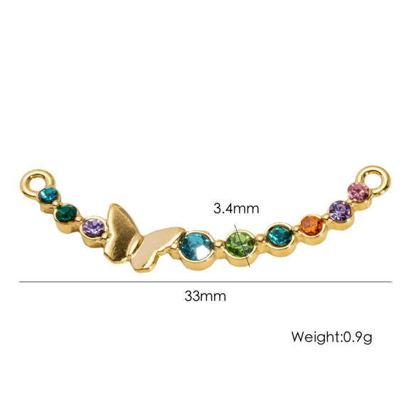 Wholesale Stainless Steel Geometric Oildrip Diamondstudded Natural Stone Pendant Necklace With Furnace Vacuum Electroplated 18K Gold Accessories