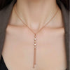Wholesale Stainless Steel Geometric Oshaped Chain Necklace And Bracelet With Vacuum Real Gold Plating For Women