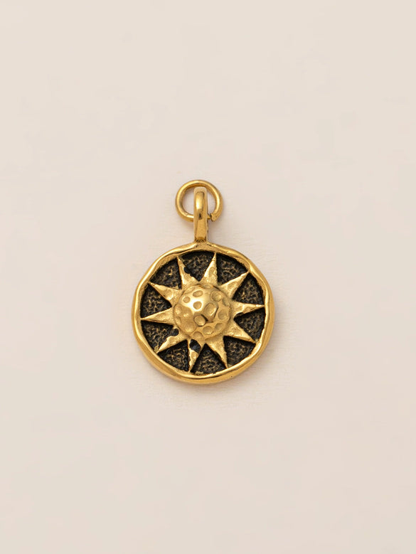 Wholesale Stainless Steel Geometric Pattern Pendant Necklace With Vacuum Electroplated In Furnace 18K Gold Color Protection