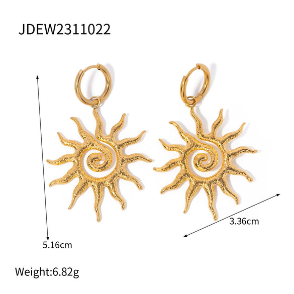 Wholesale Stainless Steel Geometric Pearl Earrings For Women With Electroplating Light Luxury High End Jewelry Popular In Summer