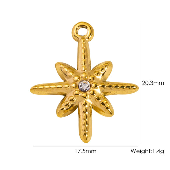Wholesale Stainless Steel Geometric Pendant Jewelry Accessories With Electroplating For Necklace And Earrings