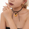 Wholesale Stainless Steel Geometric Pendant Jewelry With Electroplating For Women