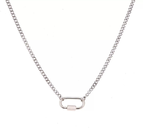 Wholesale Stainless Steel Geometric Pendant Necklace With Adjustable Chain Furnace Vacuum Electroplated 18K Gold Color Retention Unisex