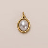 Wholesale Stainless Steel Geometric Pendant Necklace With Adjustable Chain Furnace Vacuum Electroplated 18K Gold Color Retention Unisex