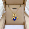 Wholesale Stainless Steel Geometric Planet Space Rocket Pendant Necklace For Women And Men