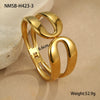 Wholesale Stainless Steel Geometric Punk Style Women's Electroplated Bracelet