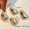 Wholesale Stainless Steel Geometric Retro Earrings For Women