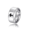 Wholesale Stainless Steel Geometric Ring Electroplated Unisex Fashionable Normcore Jewelry