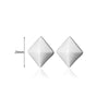 Wholesale Stainless Steel Geometric Rotating Pattern Earrings With Heart U Shape And Star Design Electroplated For Women