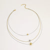 Wholesale Stainless Steel Geometric Round Bead Yshaped Clavicle Necklace For Women With Electroplating