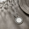 Wholesale Stainless Steel Geometric Round Necklace With Electroplating For Men And Women