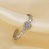 Wholesale Stainless Steel Geometric Round Opening Ring Jewelry Retro Simple Style Gold Plated